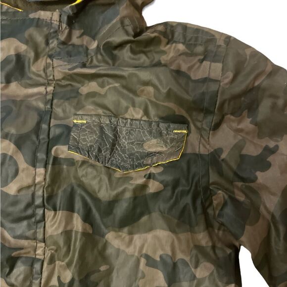 Old Navy Camouflage Raincoat - Picture 2 of 6
